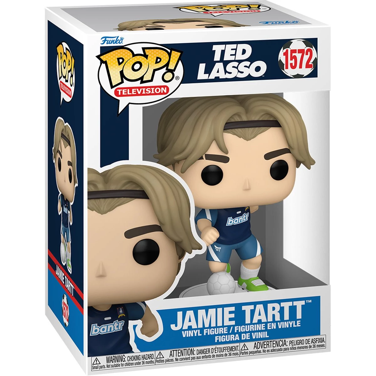 sticky Funko POP! Television: Ted Lasso - Jamie Tartt figura #1572