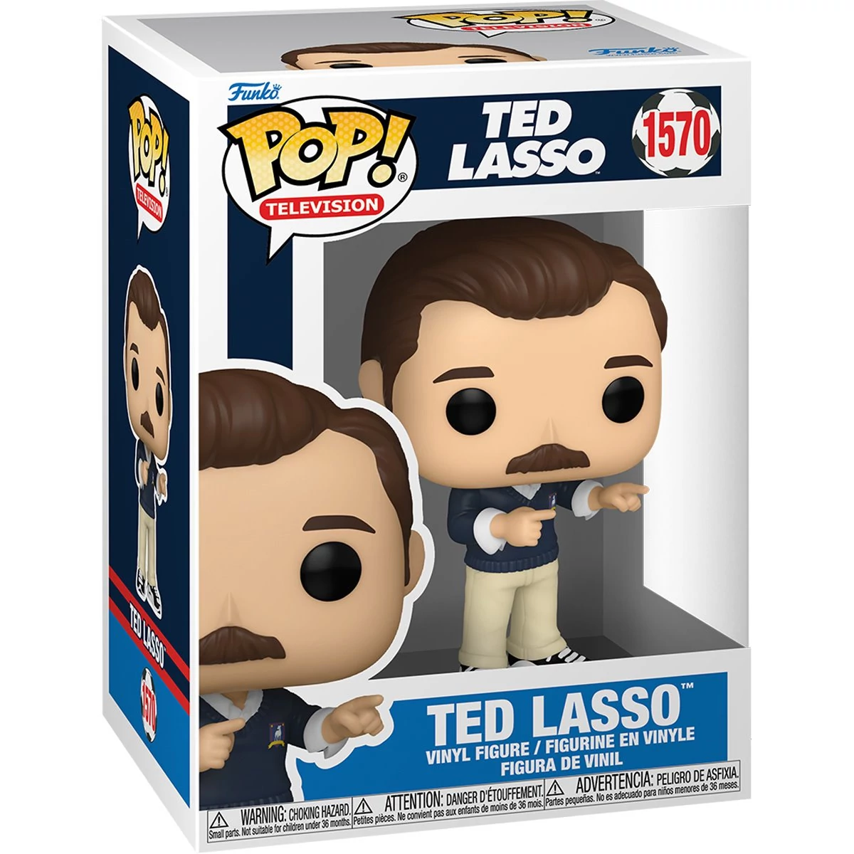 sticky Funko POP! Television: Ted Lasso - Ted Lasso figura #1570