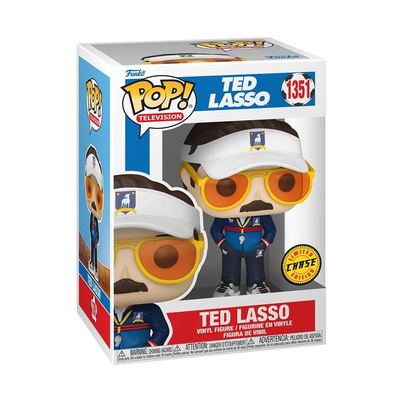 sticky Funko POP! TV: Ted Lasso - Ted figura chase