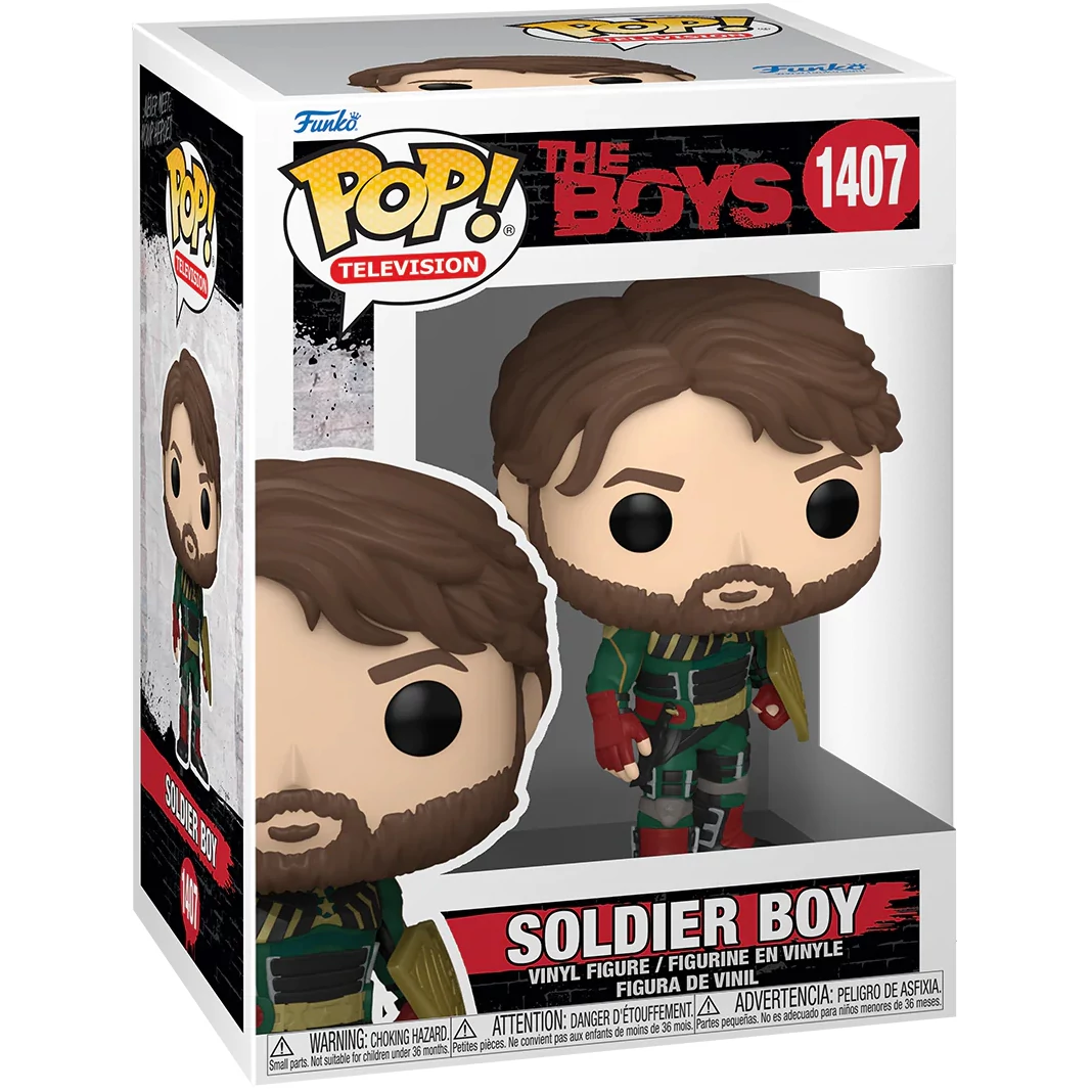 sticky Funko POP! TV: The Boys - Soldier Boy figura