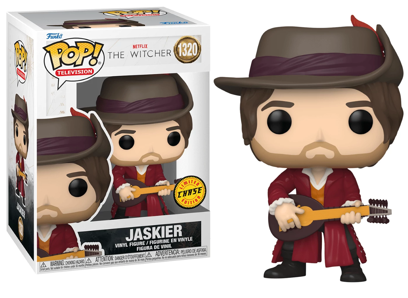 sticky Funko POP! TV: Witcher - Jaskier figura chase