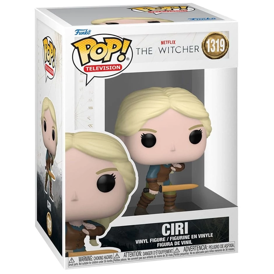 sticky Funko POP! TV: The Witcher - Ciri w/sword figura