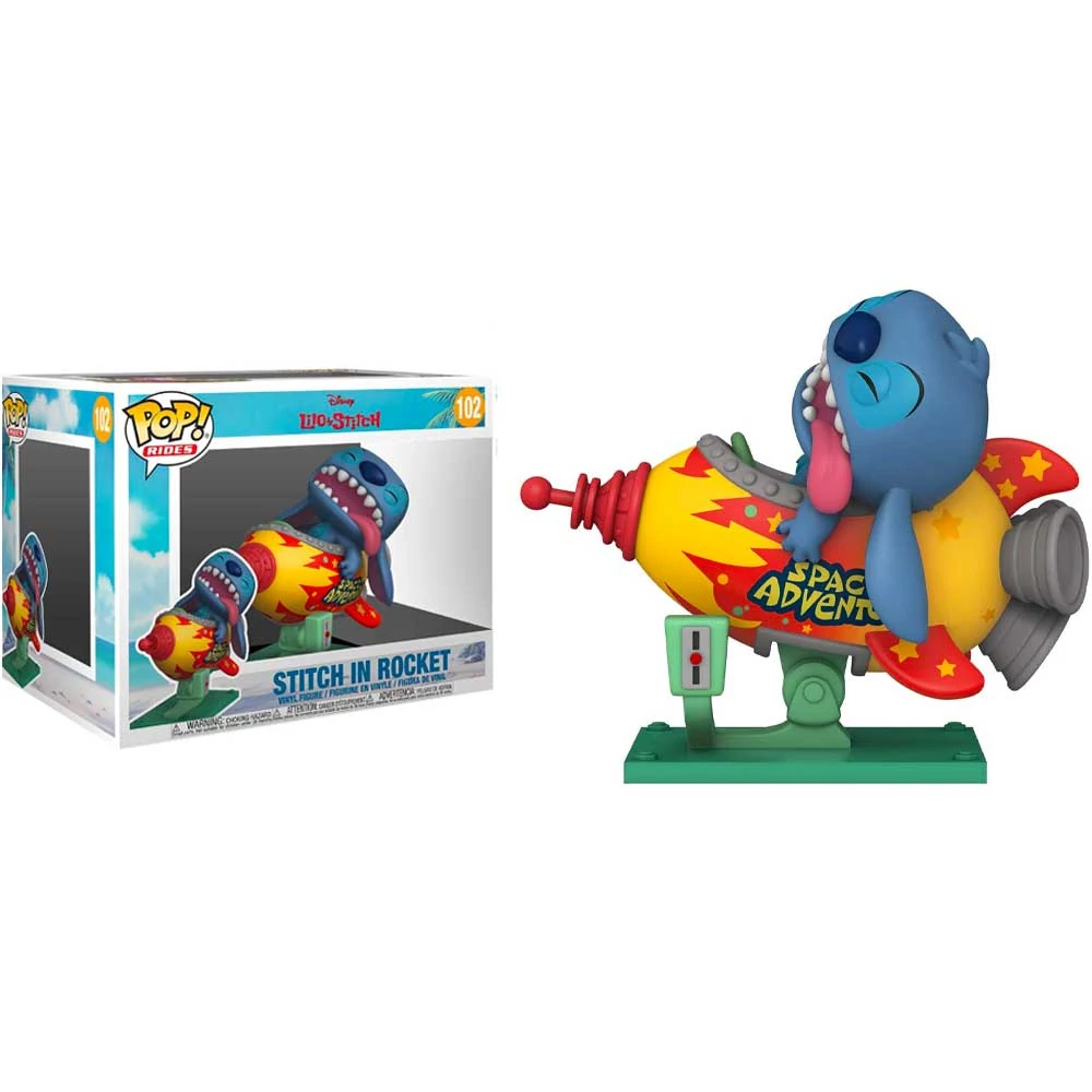 sticky Funko POP! Rides: Lilo & Stitch - Stitch in Rocket figura