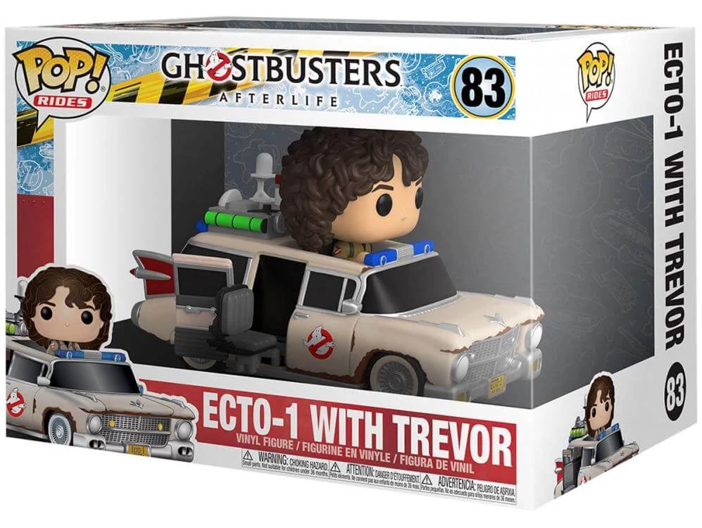 sticky Funko POP! Rides Super Deluxe: Ghostbusters Afterlife - Ecto 1 w/Sc figura #83