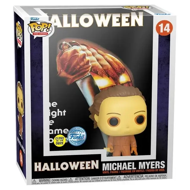 sticky Funko POP! VHS Covers: Halloween - Michael Myers (Glows in the Dark) (SE) figura #14