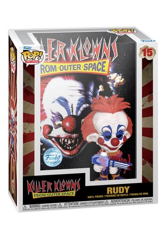 sticky Funko POP! VHS Covers: Killer Klowns from Outer Space - Rudy (SE) figura