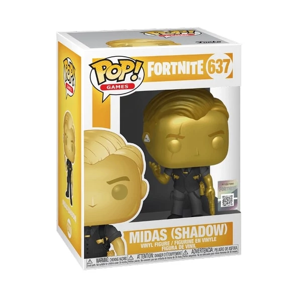 sticky Funko POP! Games: Fortnite - Midas figura #637