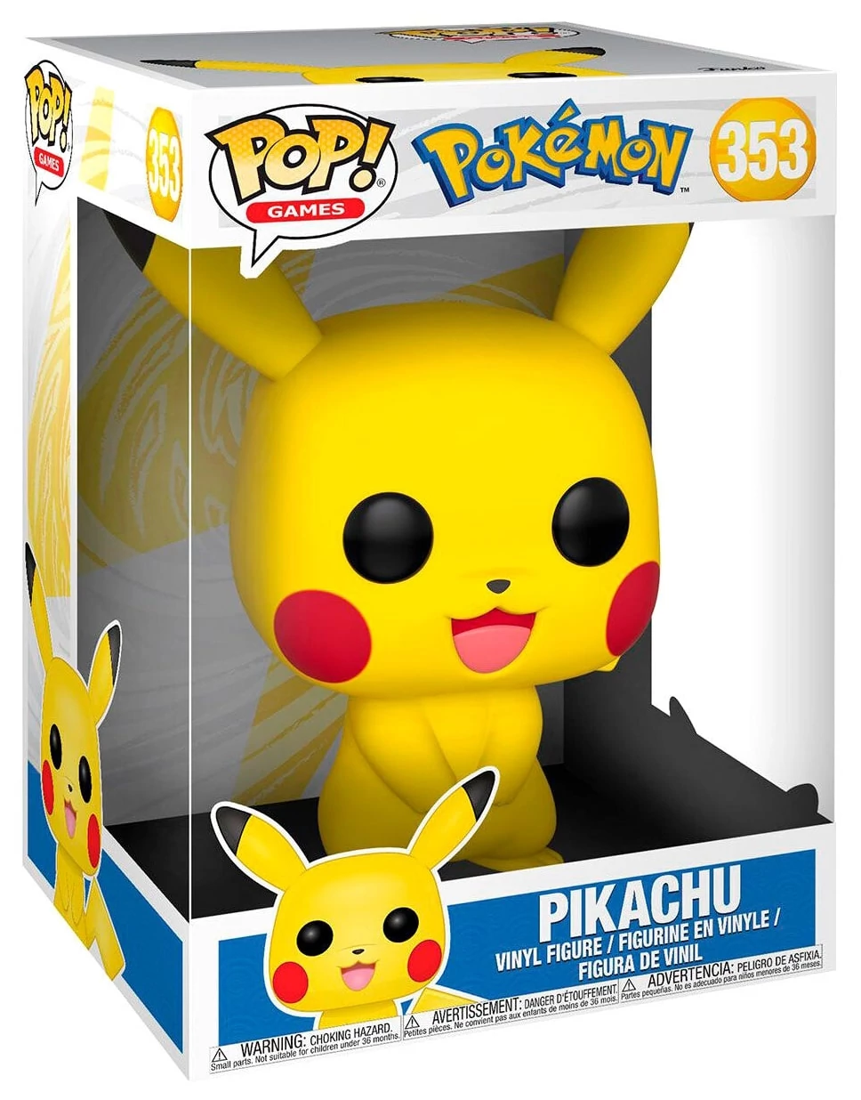 sticky Funko POP! Jumbo: Games: Pokemon - Pikachu figura