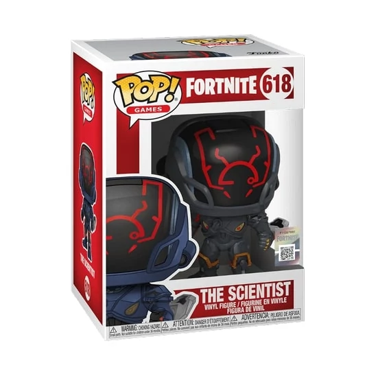 sticky Funko POP! Games: Fortnite - The Scientist figura #618