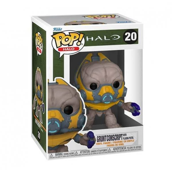 sticky Funko POP! Games: Halo Infinite - Grunt with Weapon figura #20