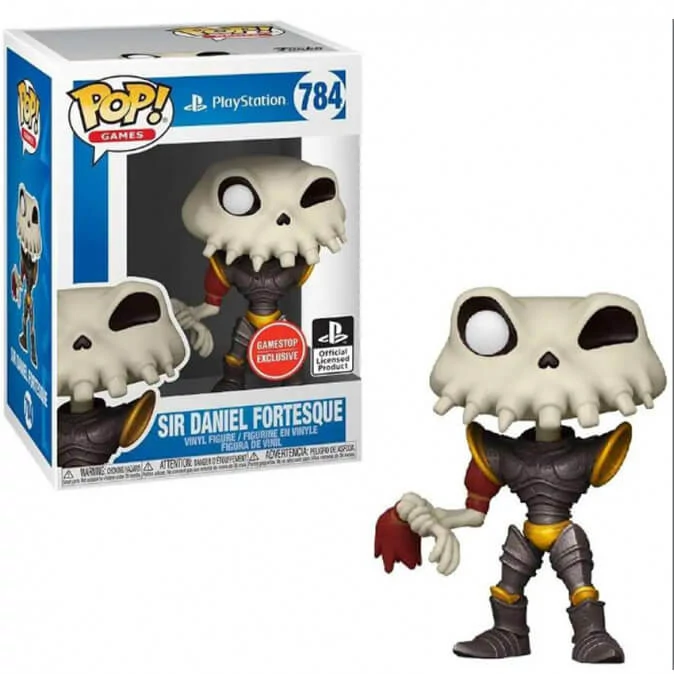 sticky Funko Pop! Games: MediEvil - Sir Daniel Fortesque figura #784