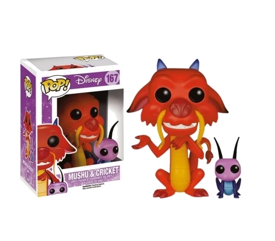 sticky Funko POP! Disney: Mulan - Mushu & Cri-Kee figura