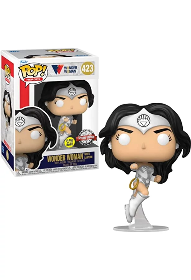 sticky Funko POP! Wonder Woman 80th - White Lantern (GW) figura #423