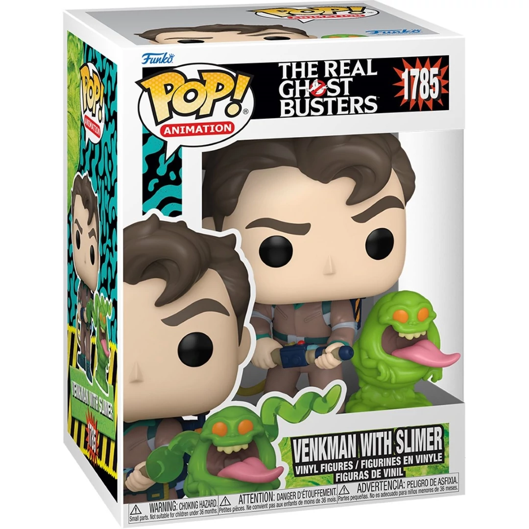 sticky Funko POP!&Buddy: The Real Ghostbusters - Venkman w/Slimer figura