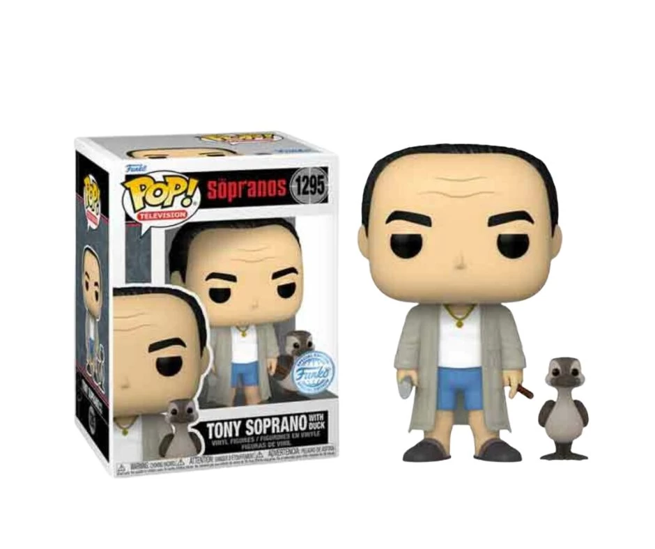 sticky Funko POP!&Buddy: The Sopranos - Tony in Robe w/Duck figura #1295