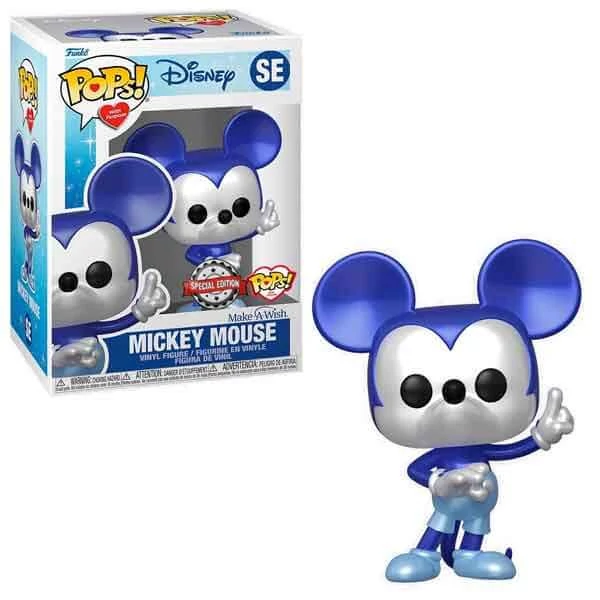 sticky Funko Pops! Disney: Make a Wish - Mickey Mouse (metallic) figura