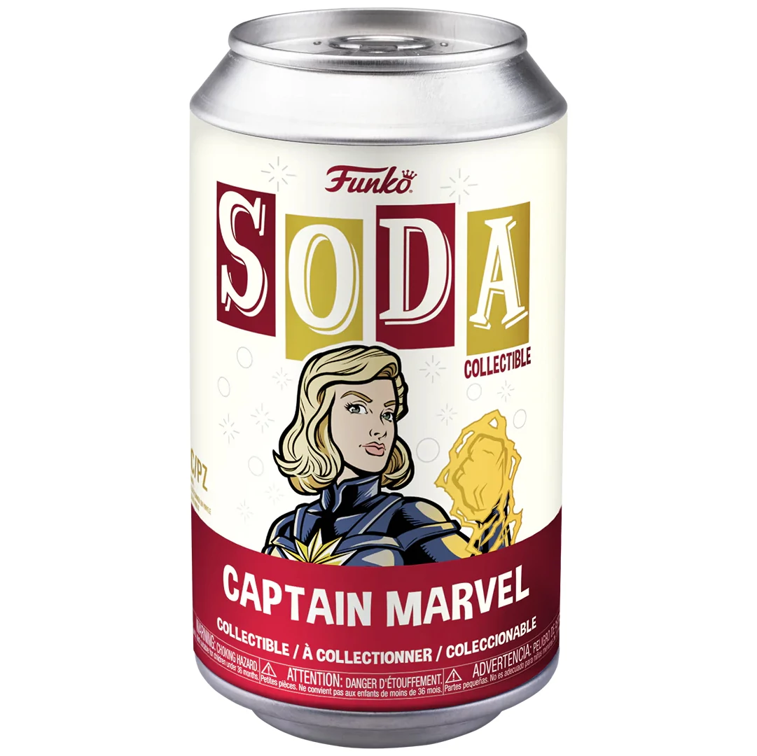 sticky Funko Soda: Marvel - Captain Marvel figura