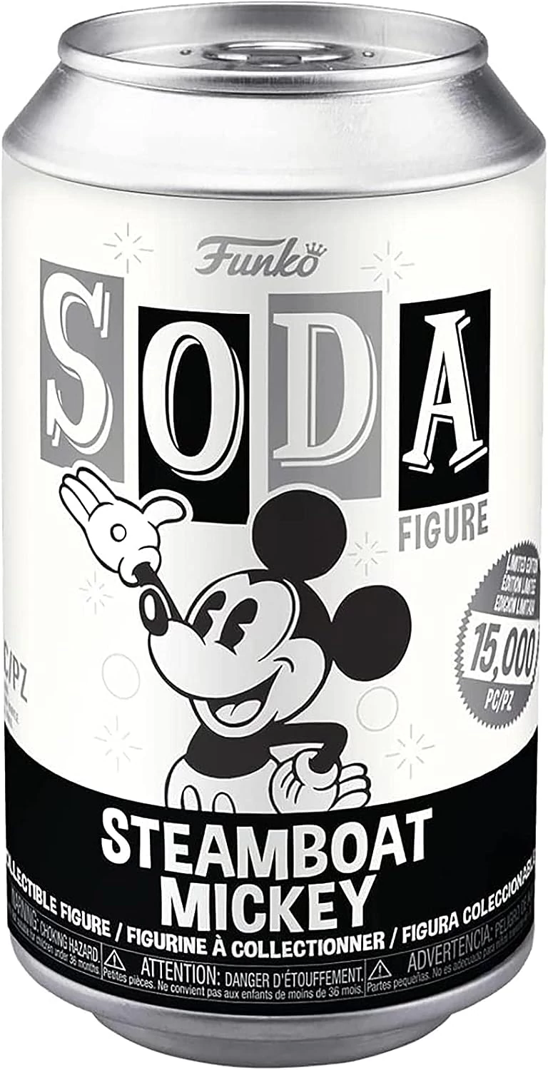 sticky Funko Soda: Steamboat Willie - Mickey figura