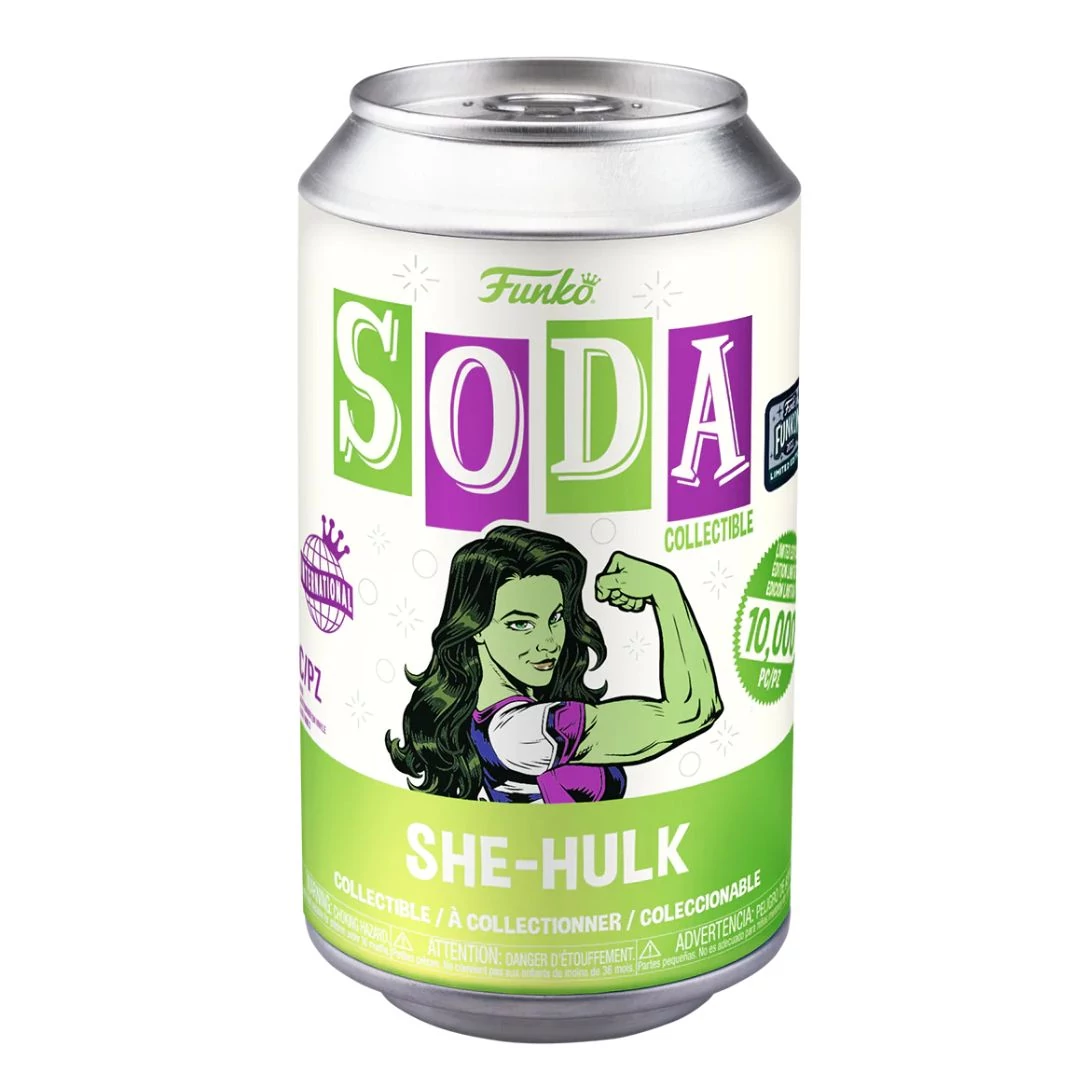 sticky Funko Soda: Clover - She-Hulk (super suit) figura