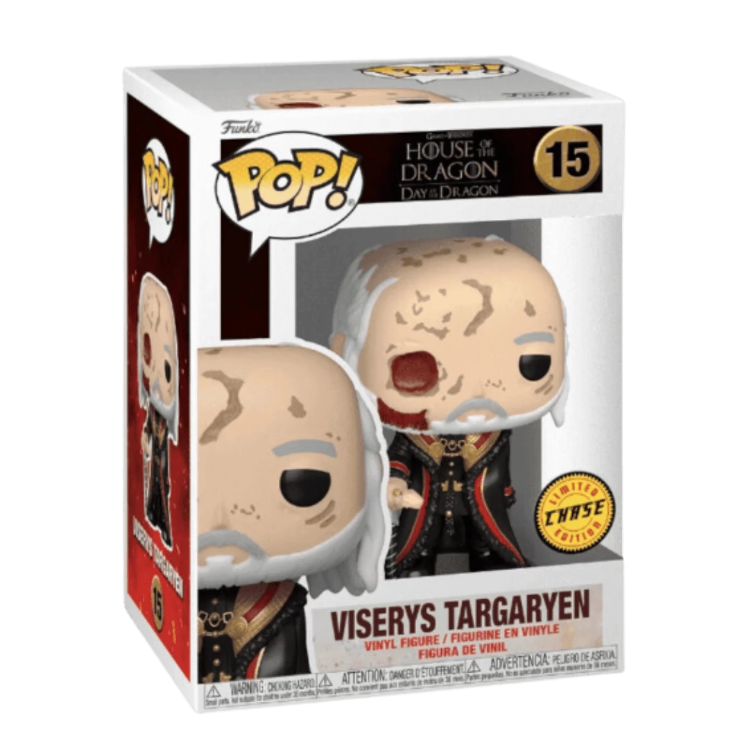 sticky Funko POP! TV: The House of the Dragon - Viserys Targaryen figura (chase)