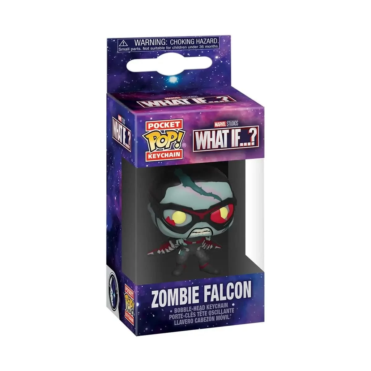 sticky Funko POP! Marvel: What If S2 Zombie Falcon kulcstartó