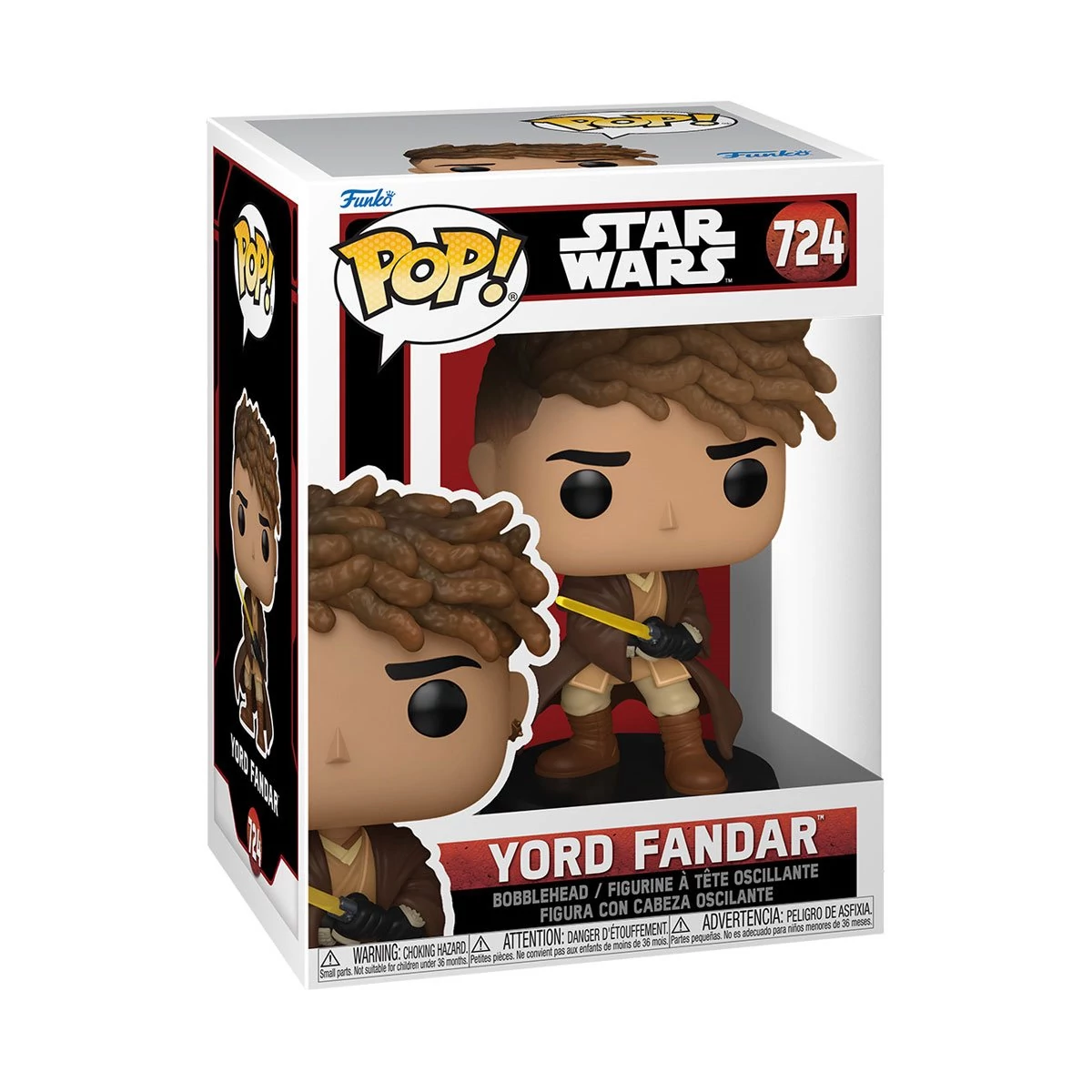 sticky Funko POP! Star Wars: Acolyte - Yord Fandar figura