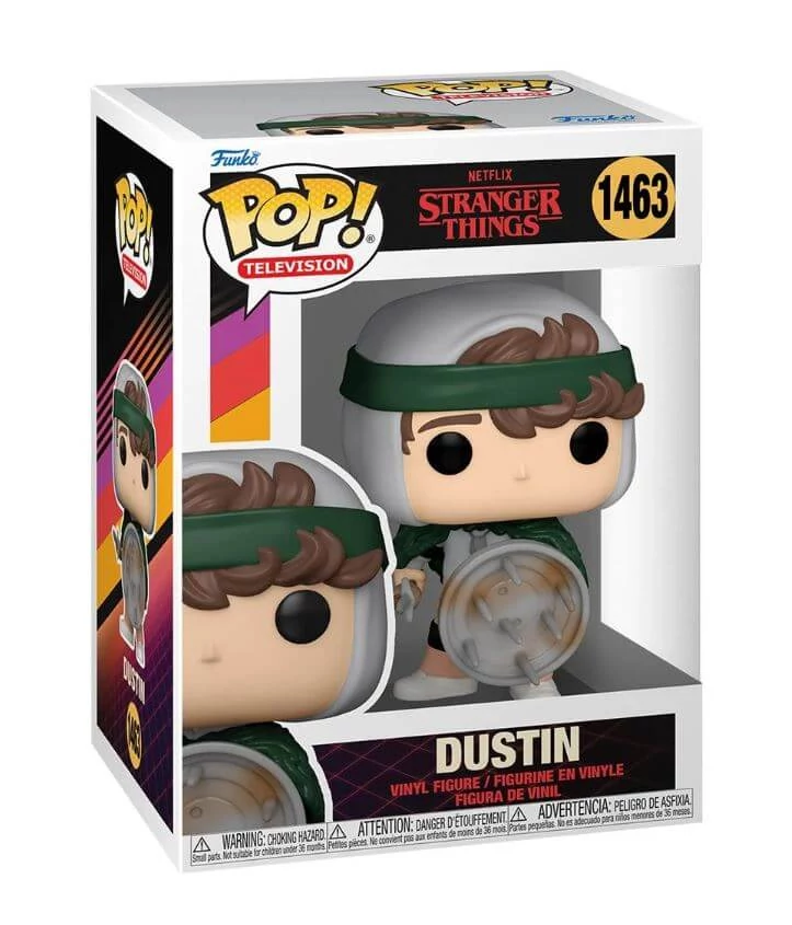 sticky Funko POP! Television: Stranger Things - Dustin w/ shield figura