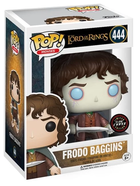 sticky Funko POP! Movies: The Lord of the Rings - Frodo Baggins figura chase