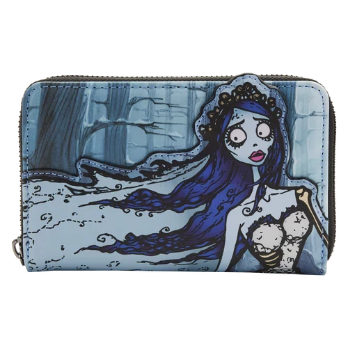 sticky Loungefly The Corpse Bride: Emily Forest körbe cipzáras pénztárca