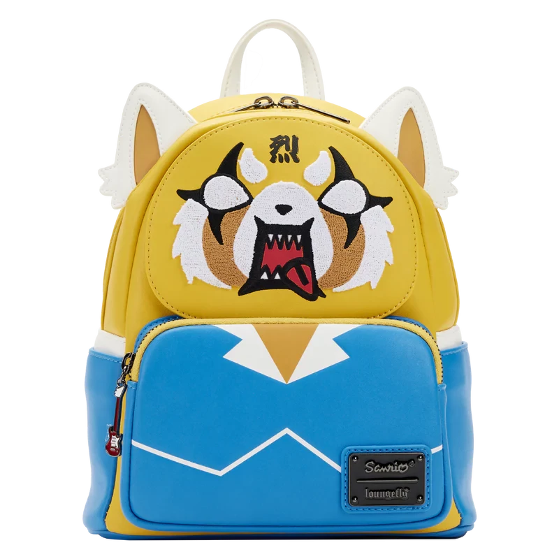 sticky Loungefly Aggretsuko - Two Face mini hátizsák