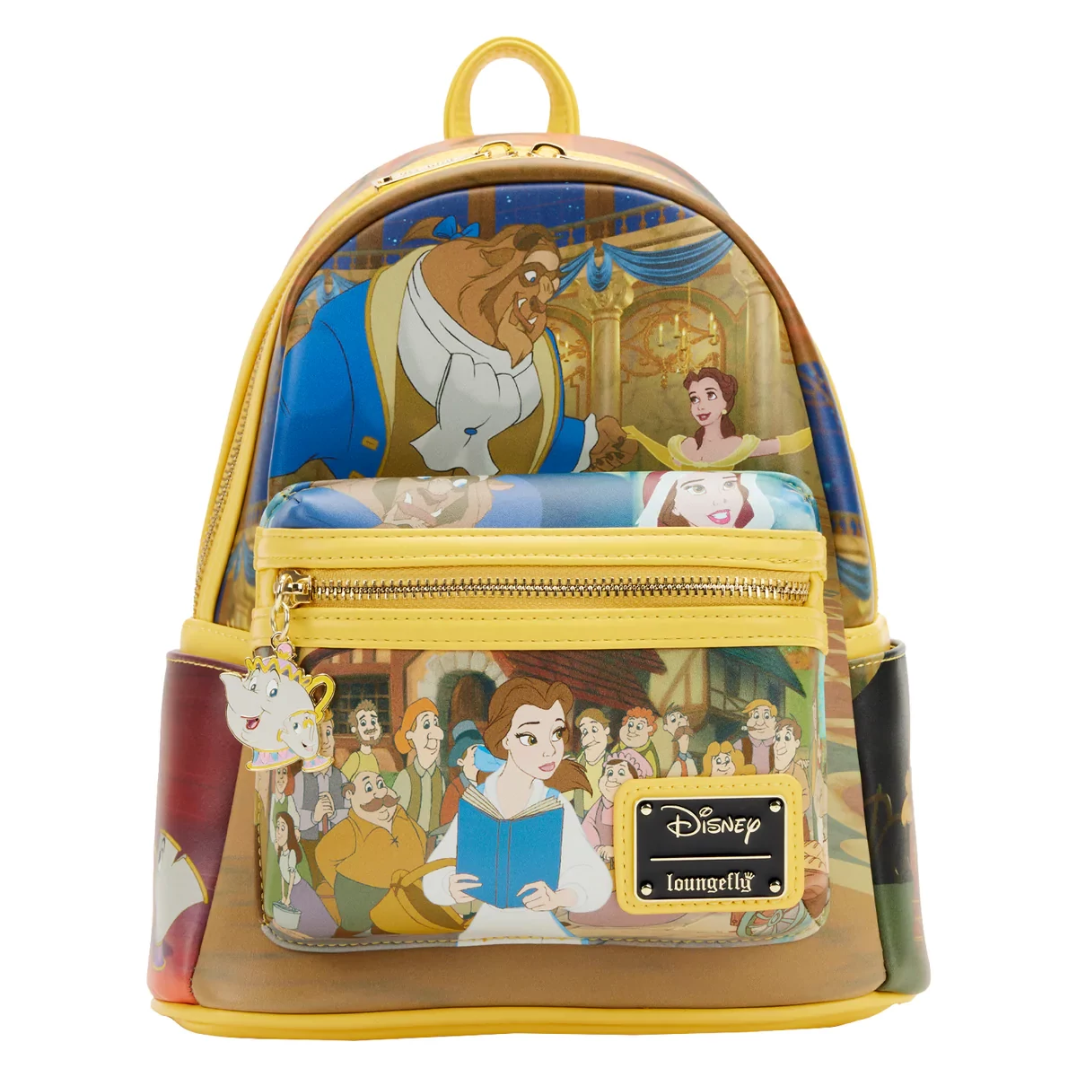 sticky Loungefly Disney: Beauty and the Beast - Belle Scenes mini hátizsák