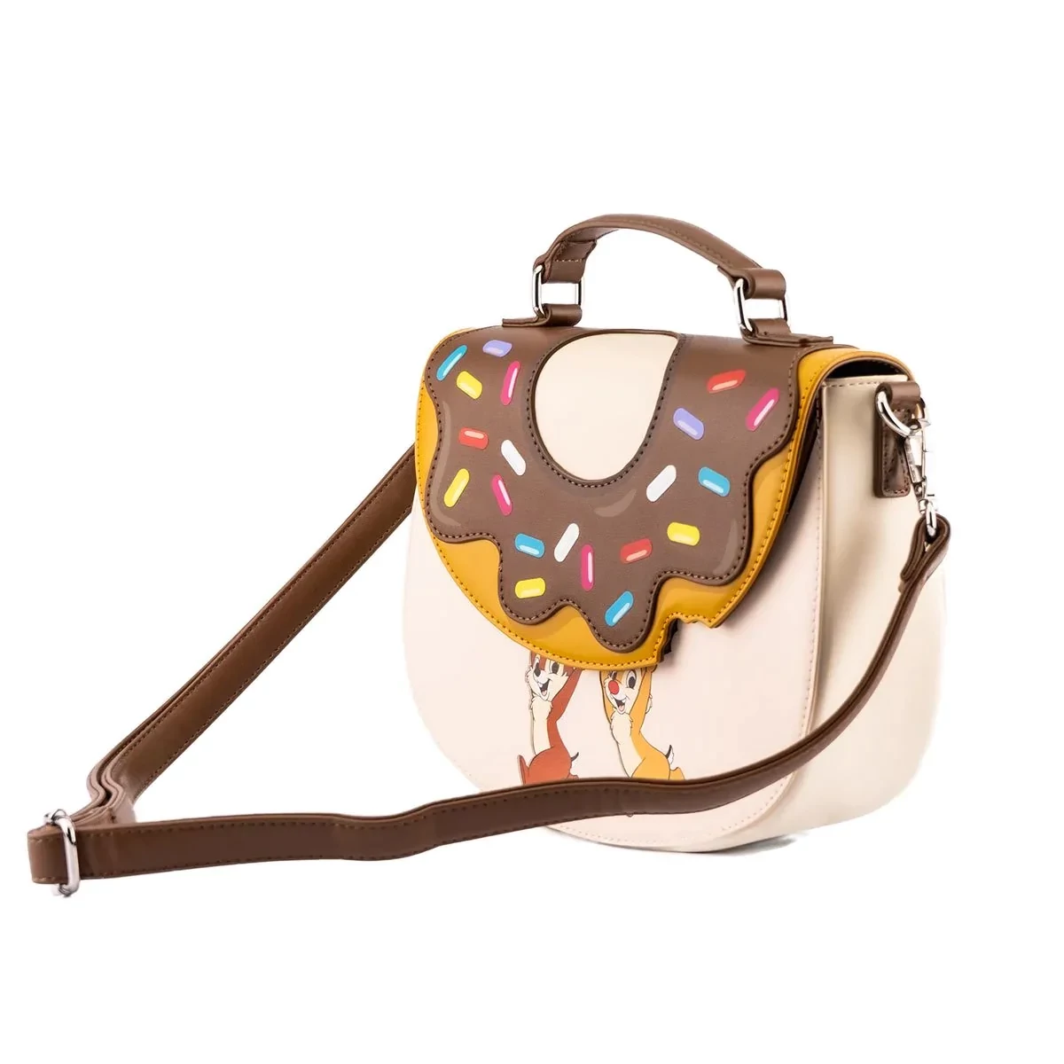 sticky Loungefly Disney: Chip and Dale - Donut Snatchers crossbody táska