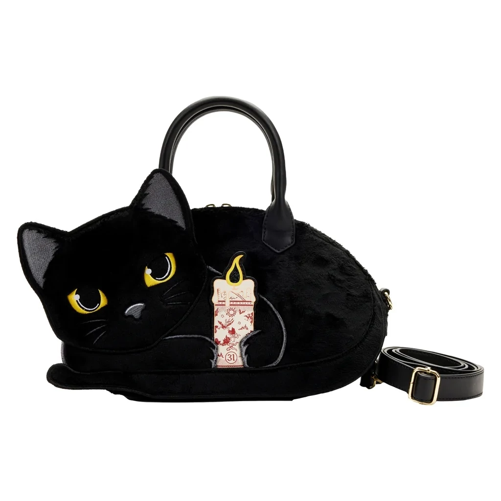 sticky Loungefly Disney: Hocus Pocus - Binx with candle crossbody táska