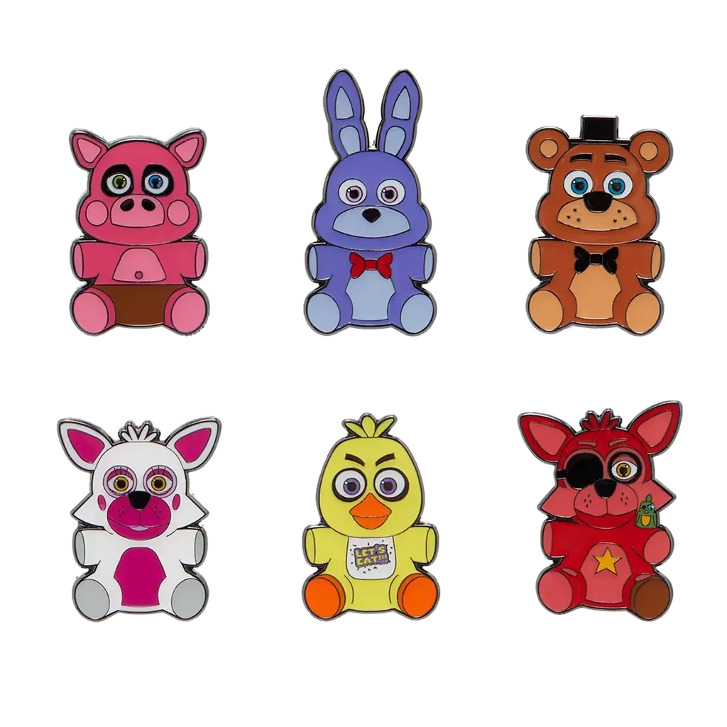 sticky Loungefly: Five Nights at Freddy's meglepetés kitűző