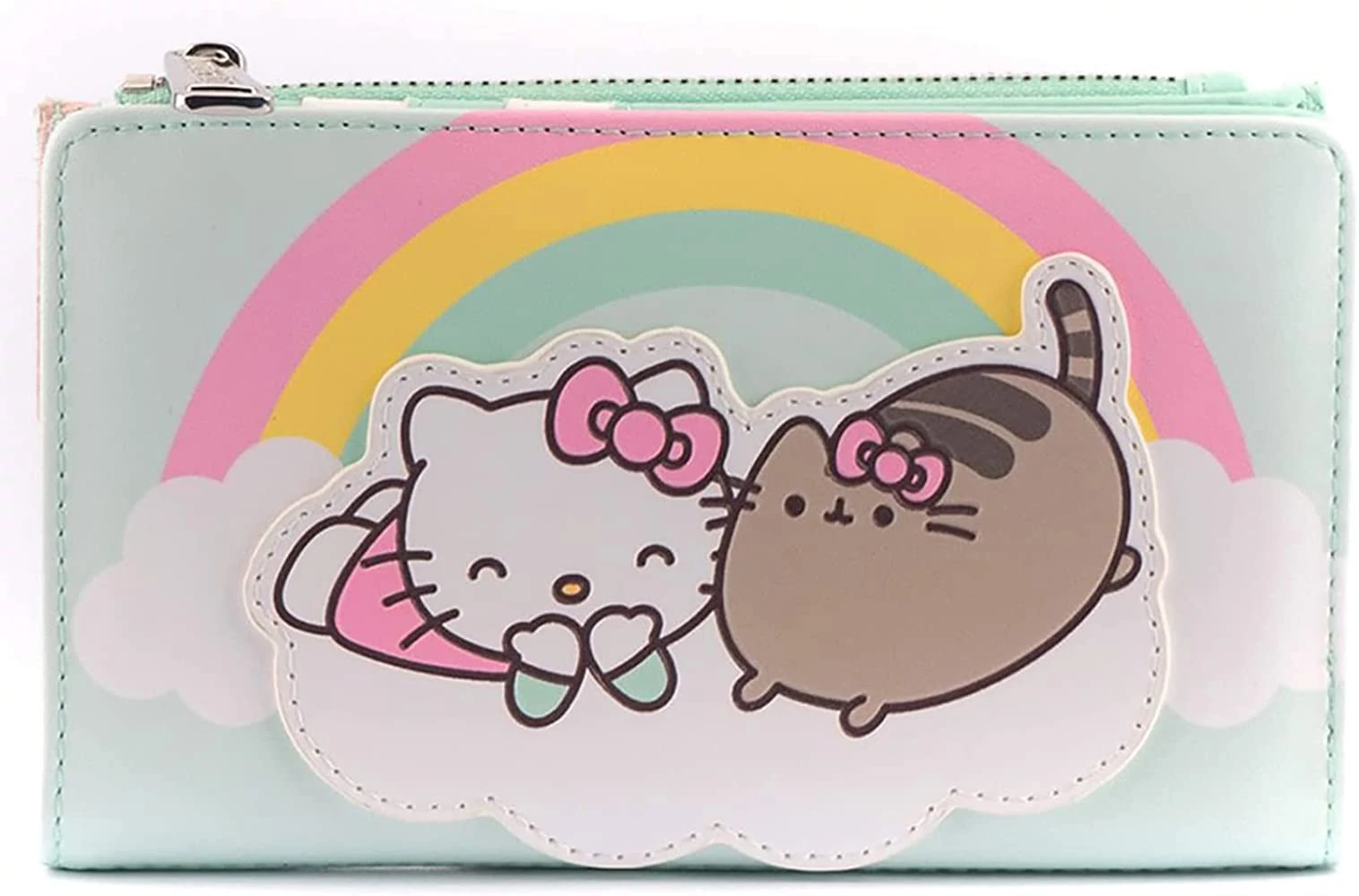 sticky Loungefly Pusheen X Hello Kitty cloud bifold pénztárca