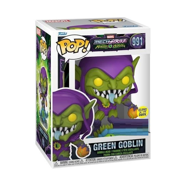 sticky Funko Pop! Marvel: Mech Strike Monster Hunters - Green Goblin figura #991