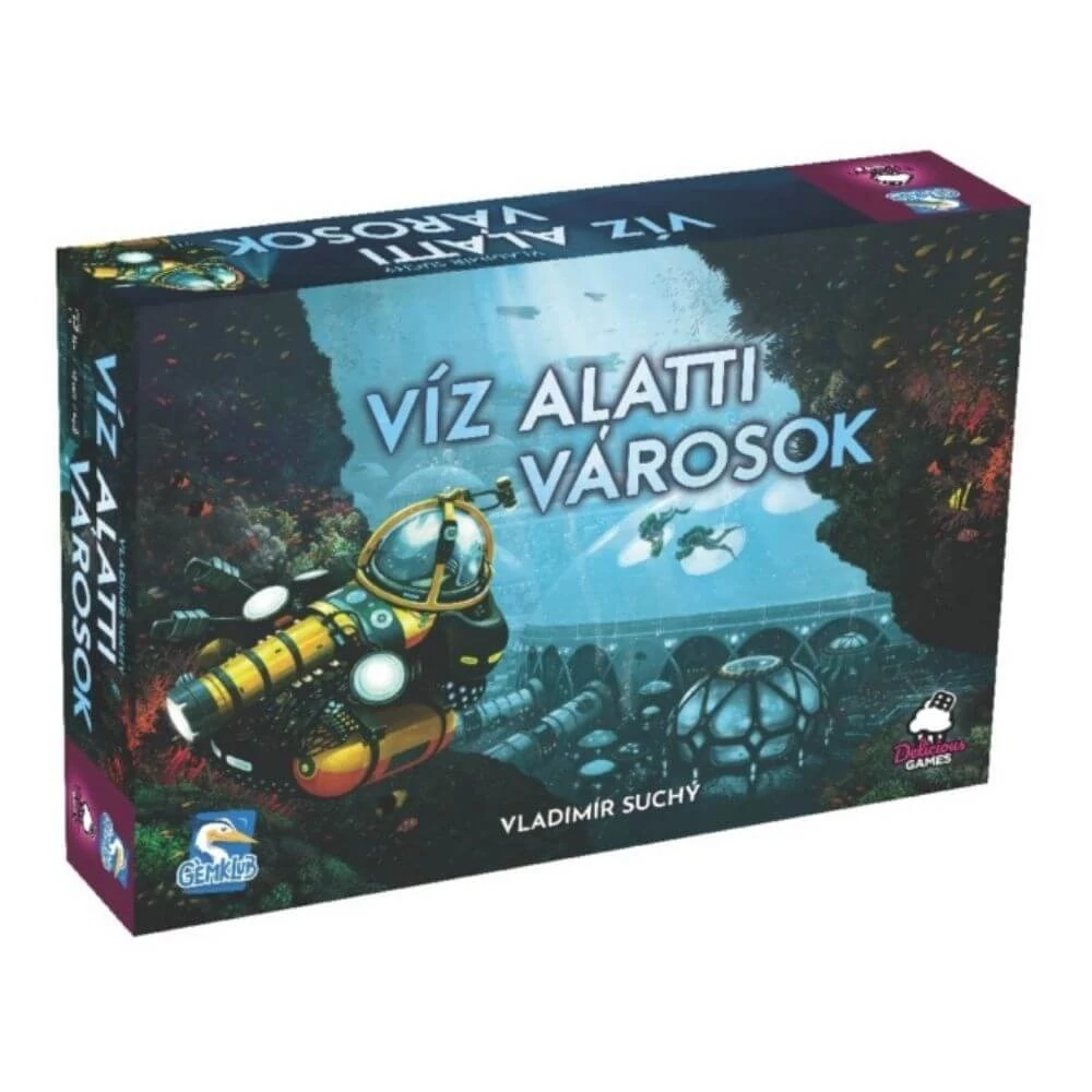 sticky Víz alatti városok társasjáték