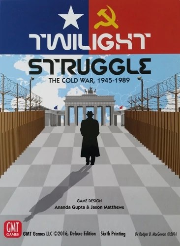 sticky Twilight Struggle társasjáték, angol nyelvű, új kiadás