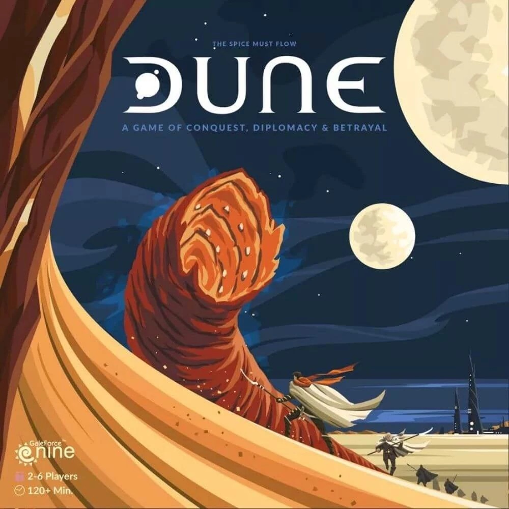 sticky Dune (2019) társasjáték, angol nyelvű