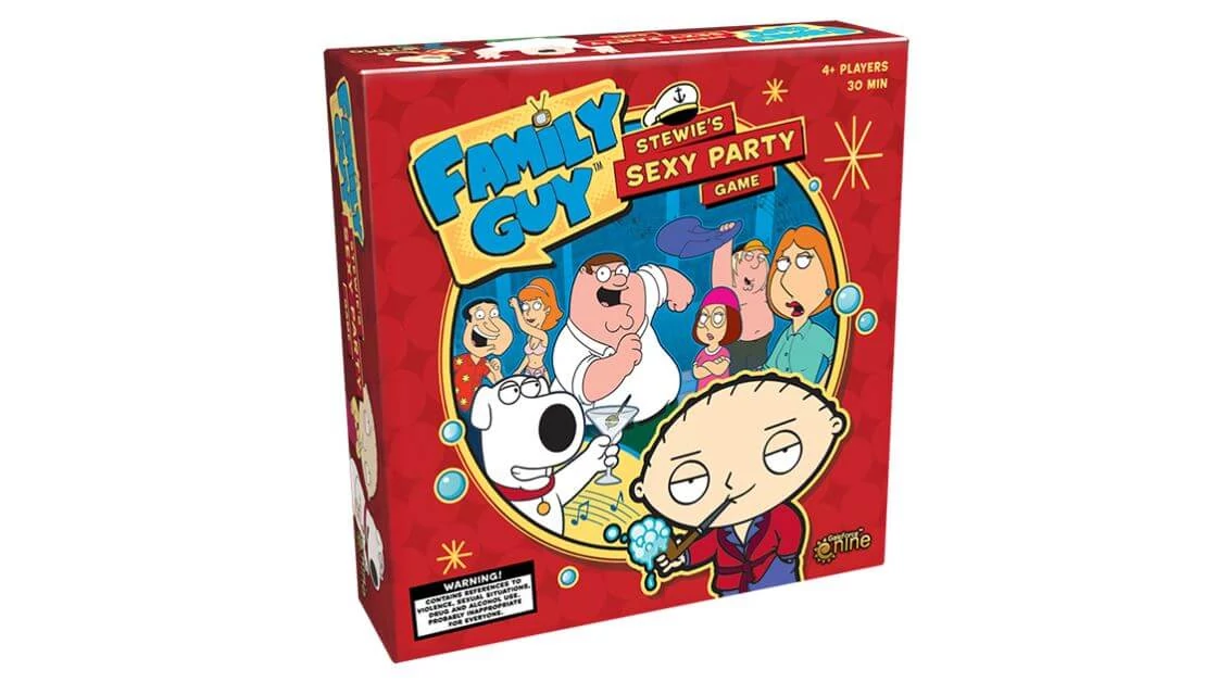 sticky Family Guy Stewie's Sexy parti társasjáték, angol nyelvű