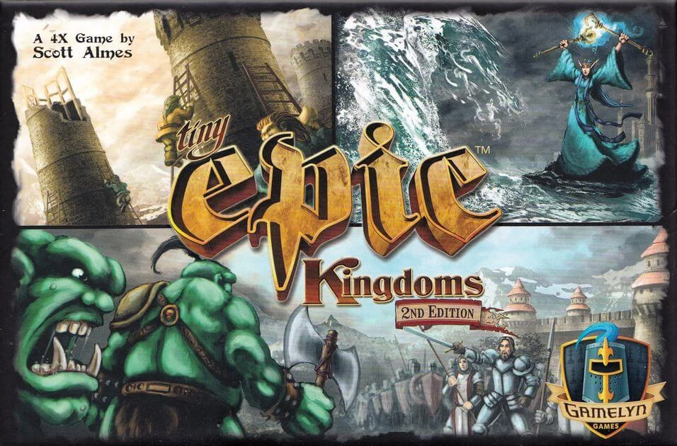 sticky Tiny Epic Kingdoms társasjáték, angol nyelvű (második kiadás)