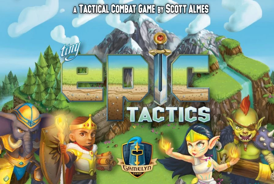 sticky Tiny Epic Tactics társasjáték