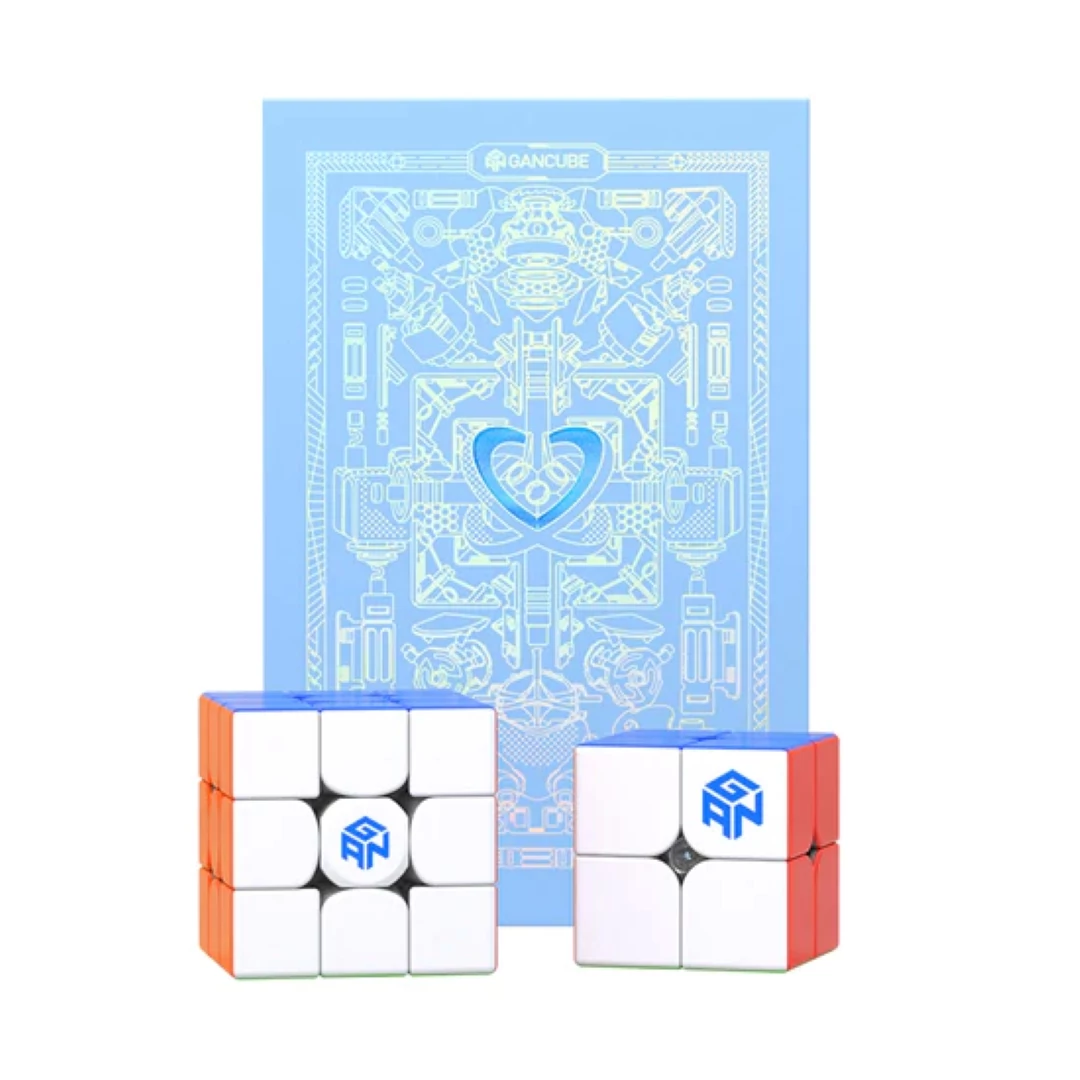 sticky GAN251 V2 2x2 és GAN11 Air 3x3 logikai kocka csomag