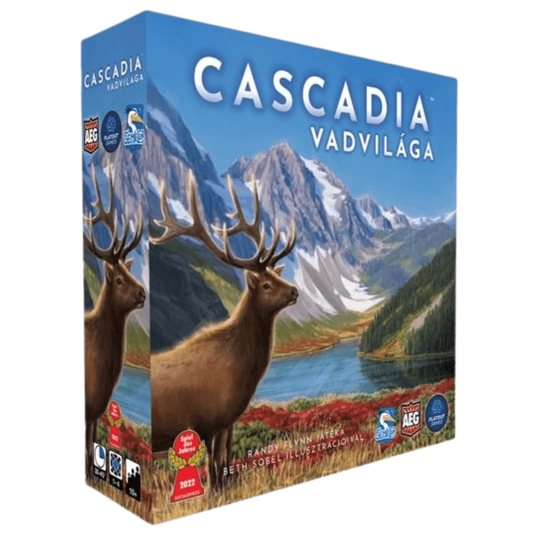 sticky Cascadia vadvilága társasjáték