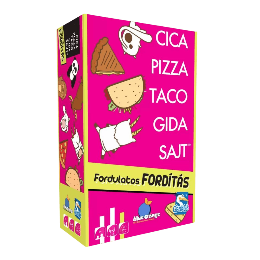 sticky Cica, pizza, taco, gida, sajt – Fordulatos fordítás