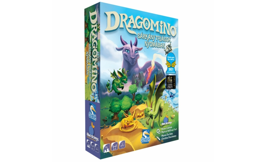 sticky Dragomino : Sárkánytojások nyomában társasjáték