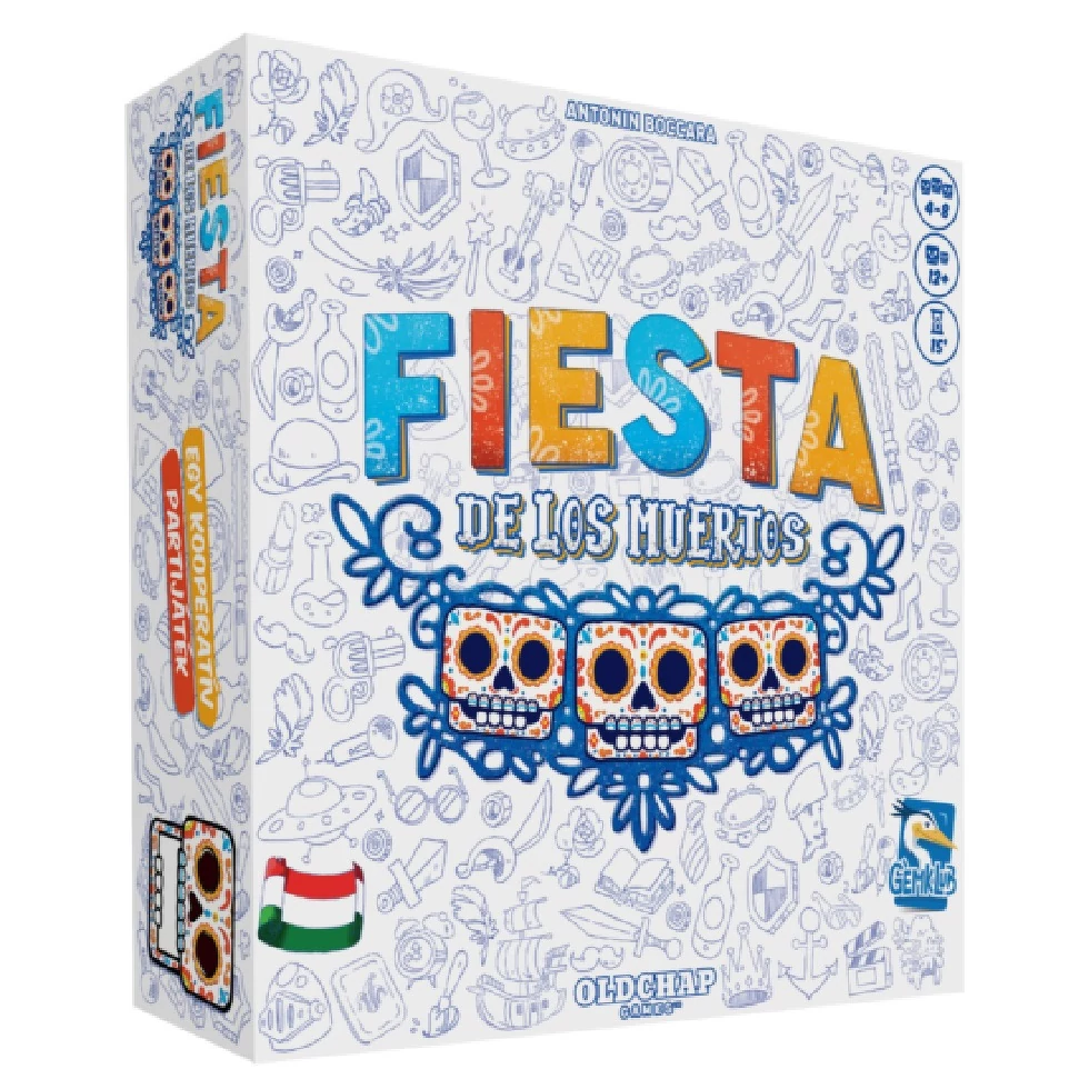 sticky Fiesta de los Muertos társasjáték