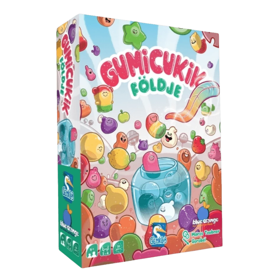 sticky Gumicukik földje társasjáték