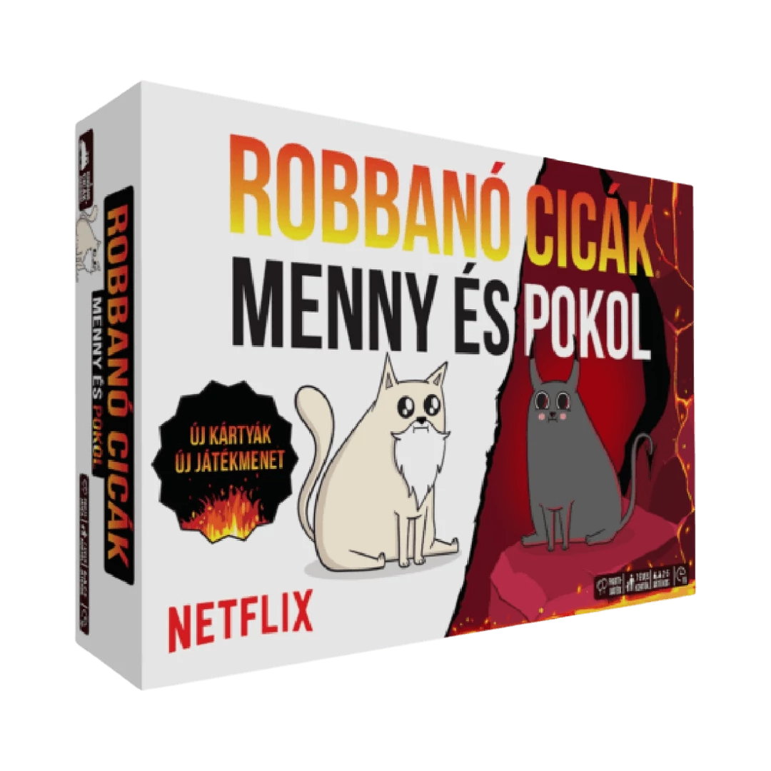 sticky Robbanó cicák – Menny és pokol! társasjáték