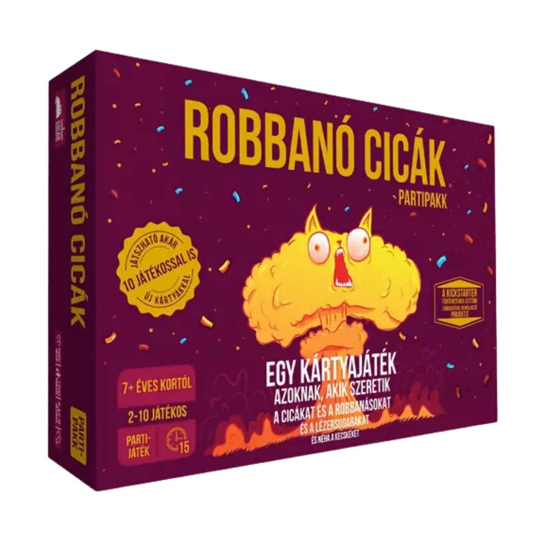 sticky Robbanó cicák - Partipakk társasjáték